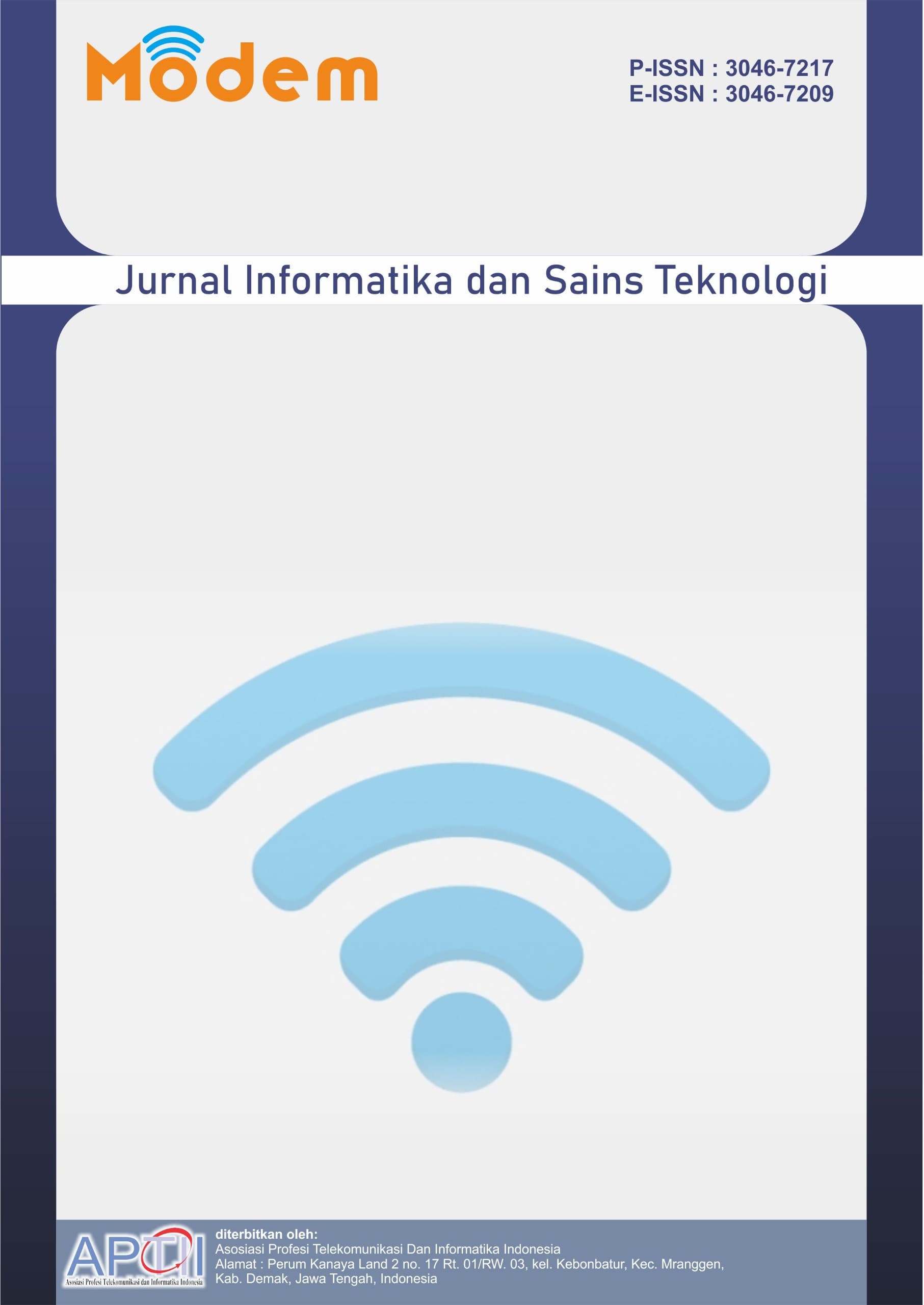 					View Vol. 2 No. 1 (2024): Januari : Modem : Jurnal Informatika dan Sains Teknologi 
				